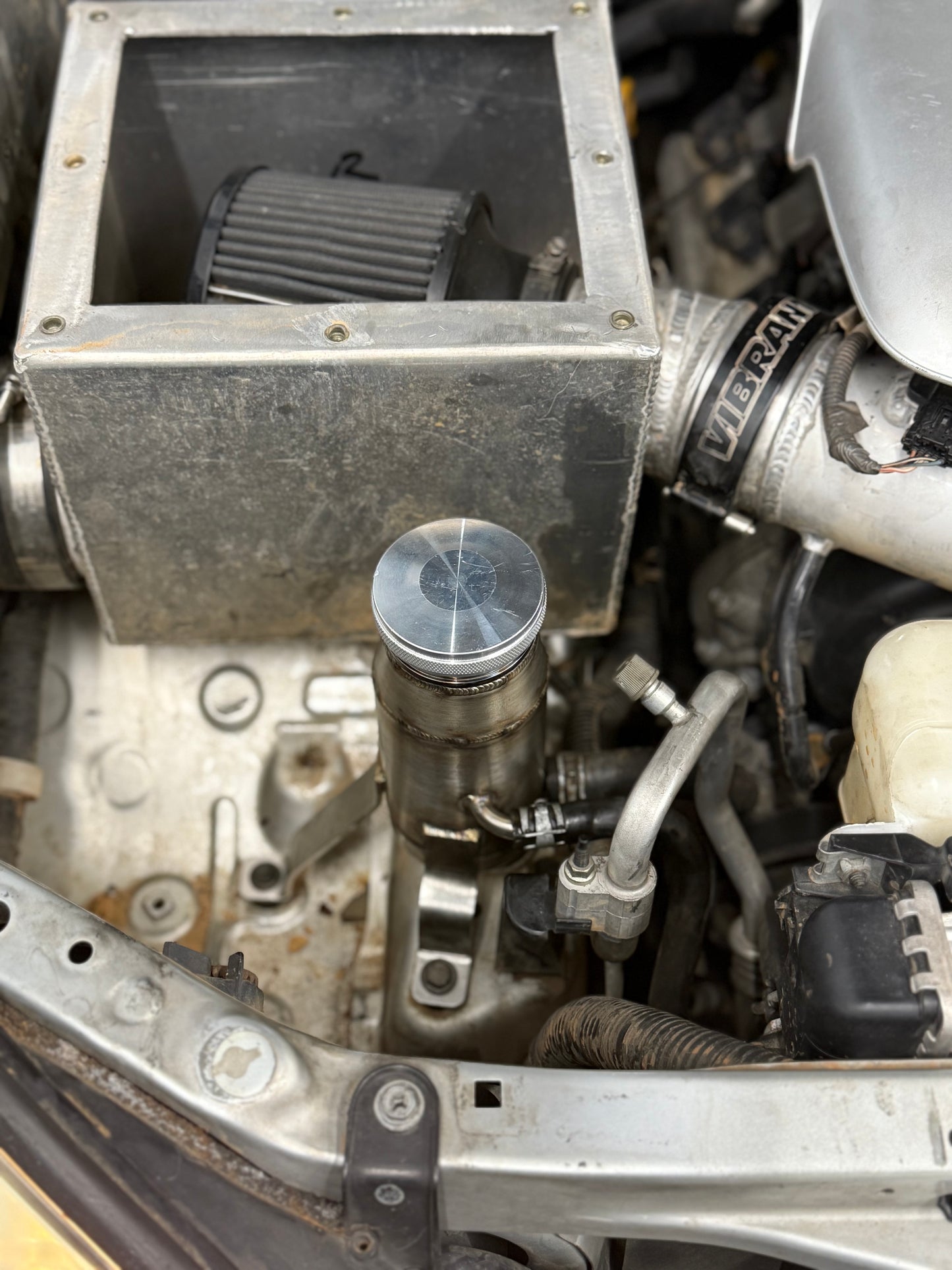 Stainless Steel Power Steering Reservoir