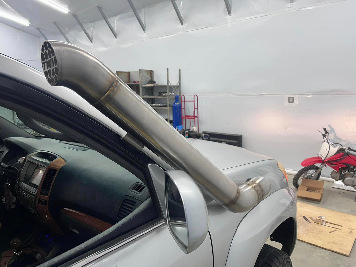 TWM Fab Lexus GX 470 Stainless Steel Mid Entry Snorkel