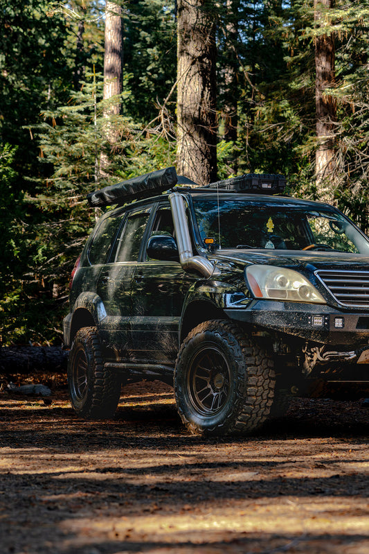TWM Fab Lexus GX 470 Stainless Steel Mid Entry Snorkel