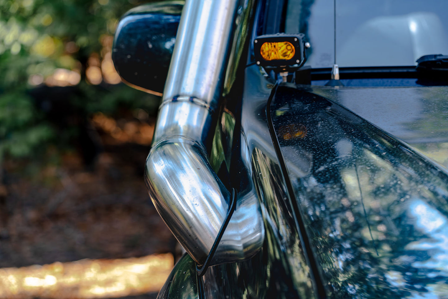 TWM Fab Lexus GX 470 Stainless Steel Mid Entry Snorkel