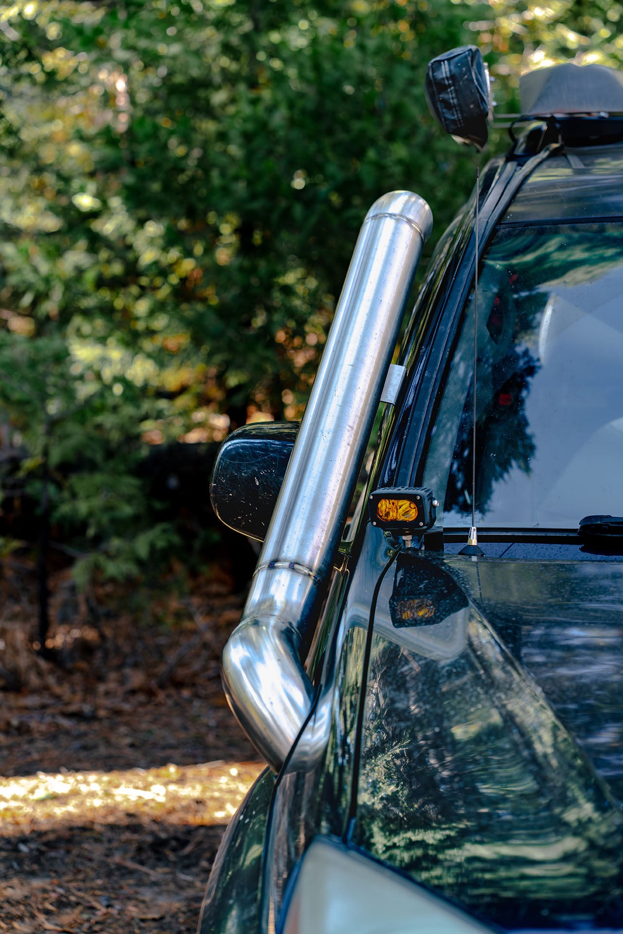 TWM Fab Lexus GX 470 Stainless Steel Mid Entry Snorkel