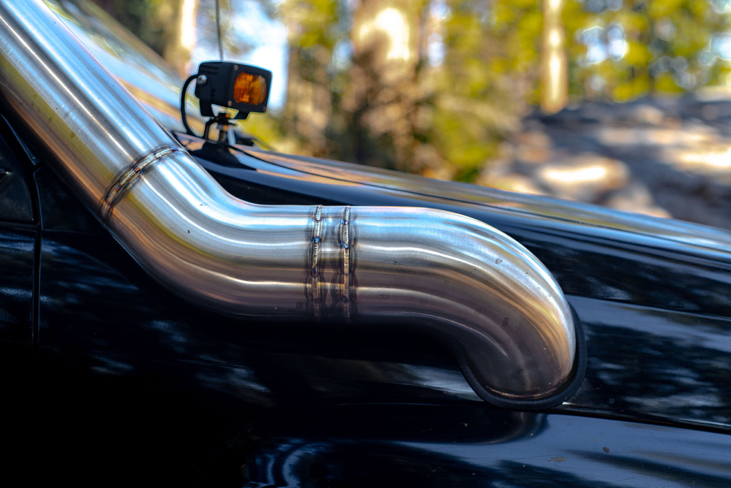 TWM Fab Lexus GX 470 Stainless Steel Mid Entry Snorkel