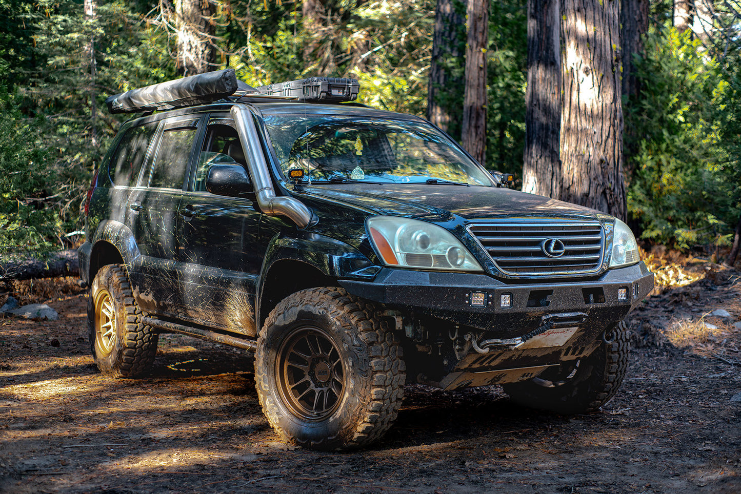 TWM Fab Lexus GX 470 Stainless Steel Mid Entry Snorkel