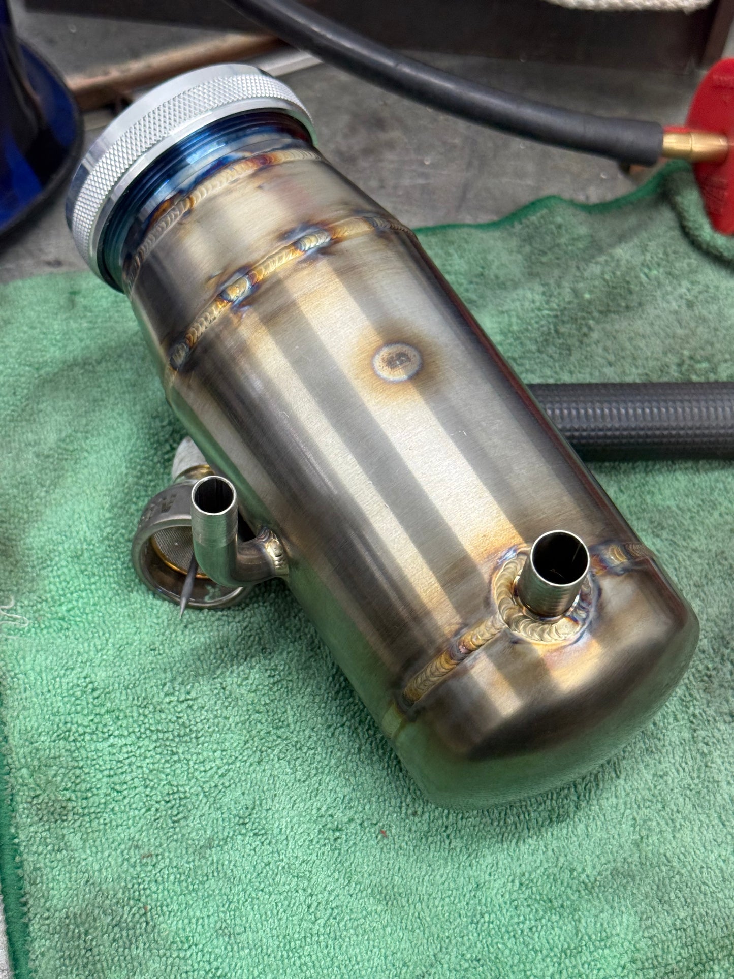 Stainless Steel Power Steering Reservoir