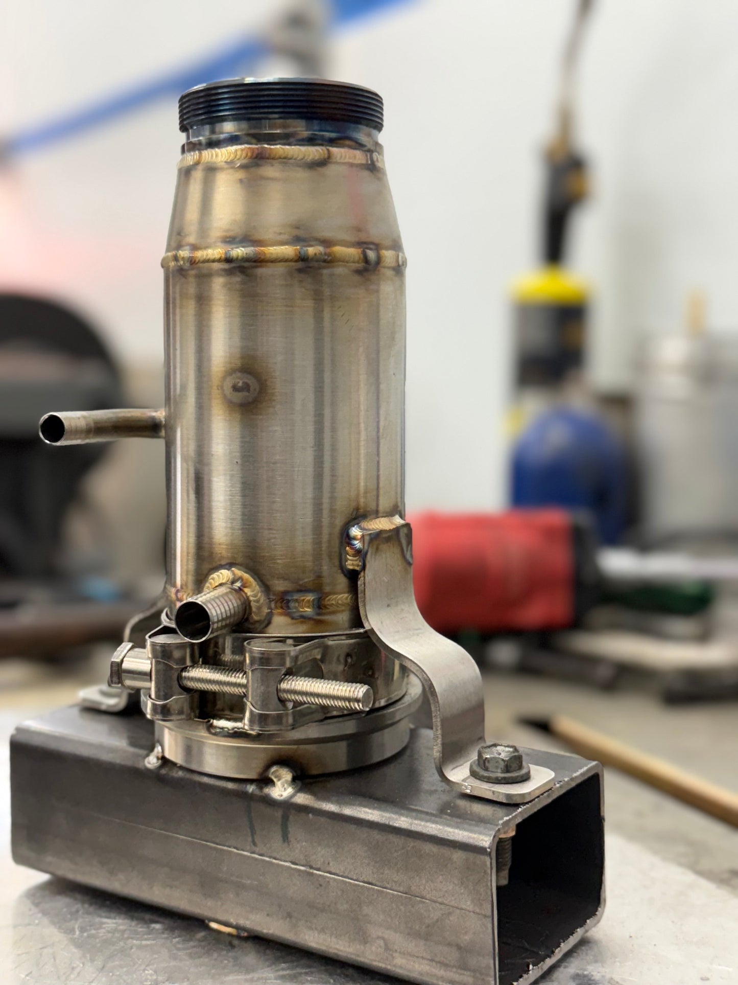 Stainless Steel Power Steering Reservoir